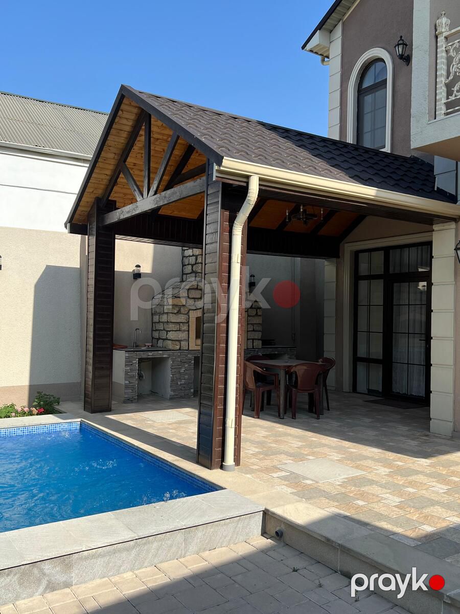 Satılır 4 otaqlı həyət evi/bağ evi 200 m² — Ev, villa, Bakı (3)