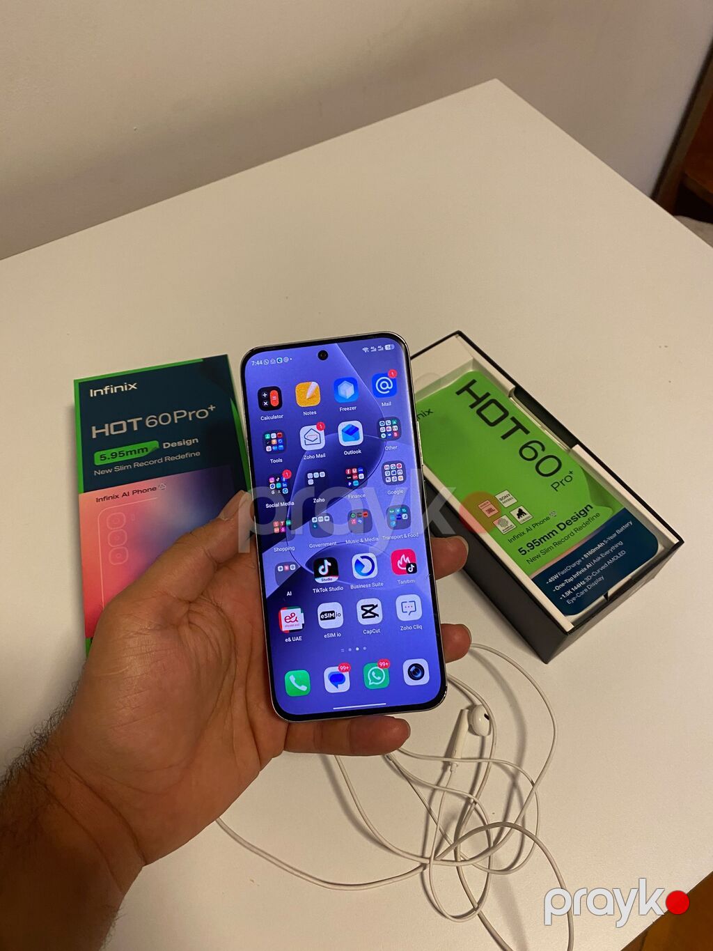 Infinix Hot 60 Pro+, 256 GB, rəng - Gümüşü, Sensor — Infinix, Bakı (8)