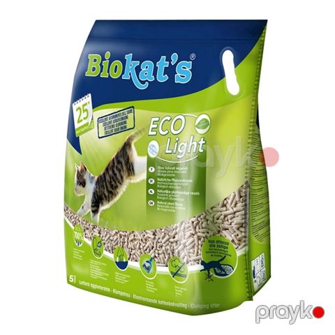 Topalanan doldurucu pişiklər üçün Biokat's Eco Light 5 L — Bakı