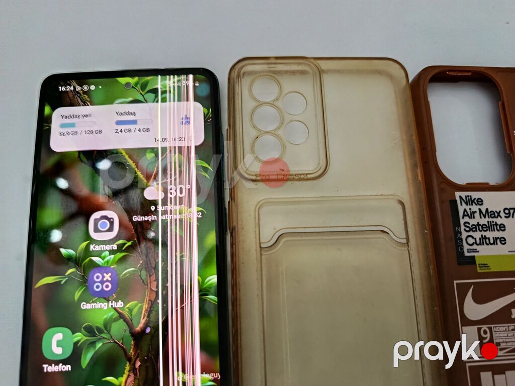 Samsung Galaxy A52, rəng - Mavi, Qırıq — Samsung, Saray (10)