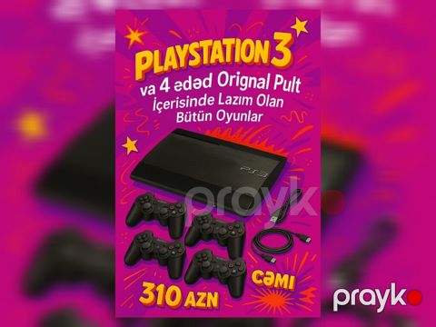 PlayStation 3 Super Slim — Sumqayıt