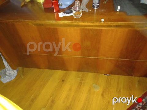 Taxta sandıq/konsol - Material: bərk ağac üzlü, laklı səth - Rəng və — Bakı