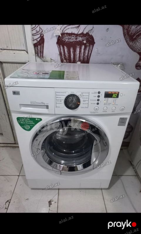 LG paltaryuyan maşın – Inverter Direct Drive, 6 kq Xüsusiyyətlər — Bakı