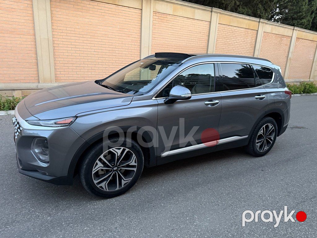Hyundai Santa Fe, 2.0 L, 2019 il, 98 000 km — Avtomobillər, Bakı (5)