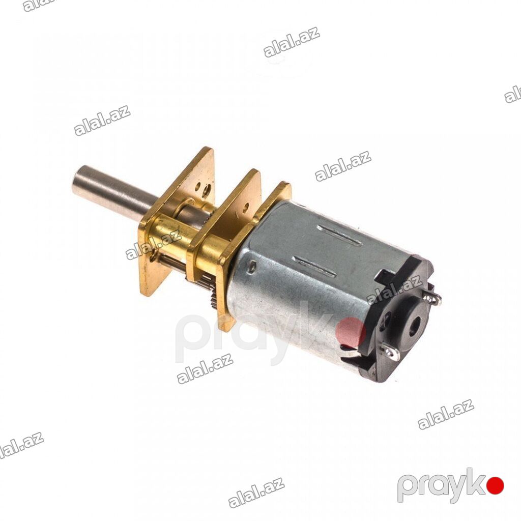 Başlıq: 6V 2000 RPM Reduktorlu Mikro DC Motor – 12mm Kateqoriya — Elektronika, Bakı (2)