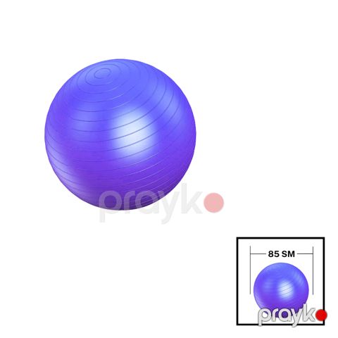 Fitnes topu Gymnic 202022000051, PVC, 85 sm, bənövşəyi — Bakı