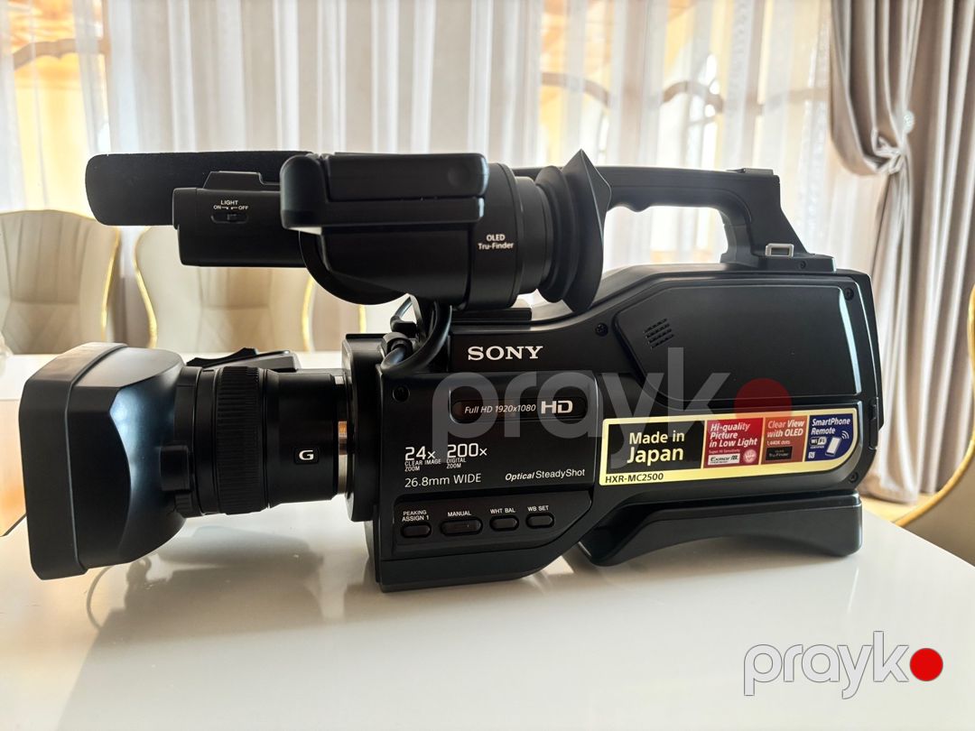 Videokamera Sony HXR MC-2500 — Səs texnikası, Şəmkir (4)