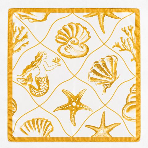 Bandana, narıncı, polyester, One size — Bakı