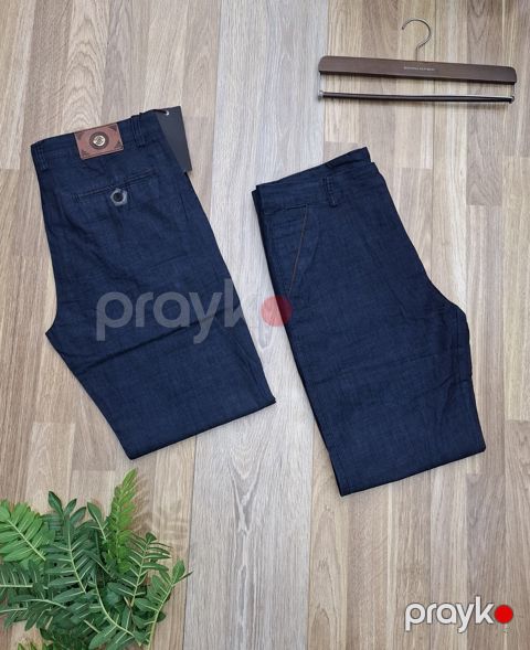 Klassik şalvar 700, tünd göy, pambıq, ölçü 32 — Bakı