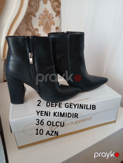 Qadın üçün klassik sapagi 2 defe geyinilib qisa muddetlik Mətn üzrə — Xırdalan