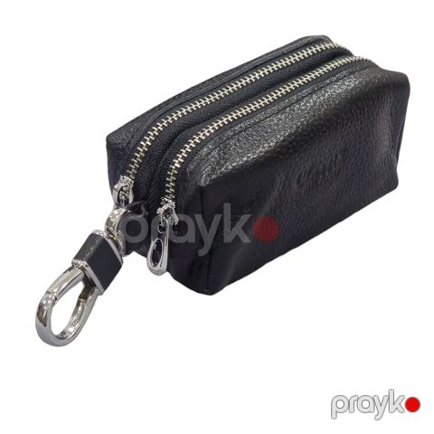 Açarlar üçün çexol Classic 824, süni dəri, qara — Bakı
