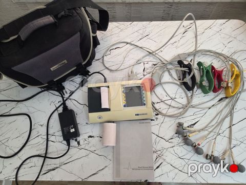EKQ aparatı – diagnostik elektrokardioqrafiya üçün tam dəst (ikinci — Bakı