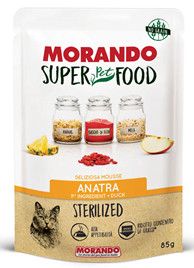 Nəm yem Morando Superfood Sterilized ördək dadı ilə, 85 q — Bakı