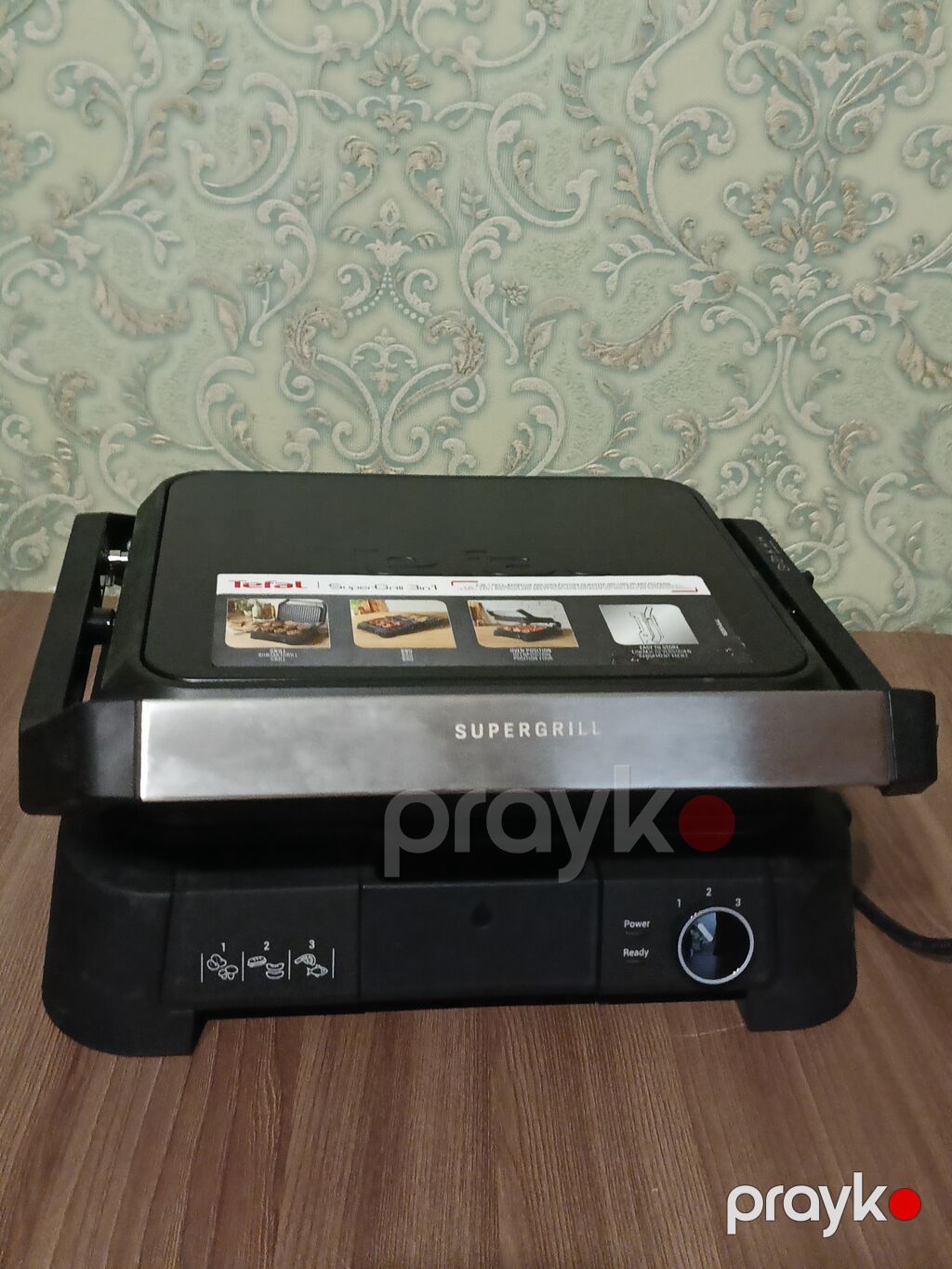 Tefal SuperGrill 3‑in‑1 elektrik qril - 3 rejim: kontakt qril, BBQ — Soba və qrillər, Bakı (2)
