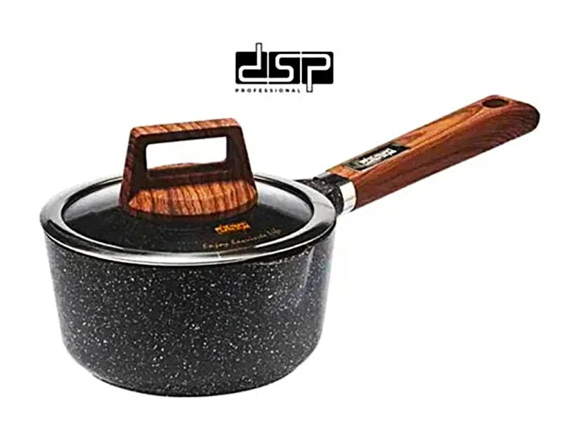 Kovş DSP FRD1112, paslanmayan polad, qara, 16 sm, 1450 ml — Bakı