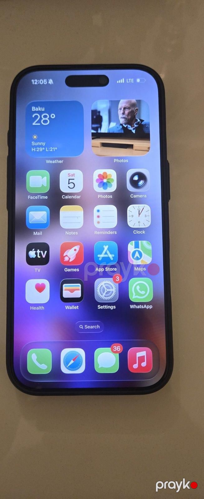 Apple iPhone 17 Black 256GB/8GB — Smartfonlar, Bakı (2)