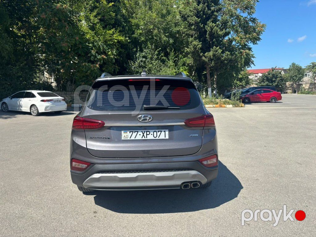 Hyundai Santa Fe, 2.0 L, 2019 il, 155 000 km — Avtomobillər, Bakı (5)