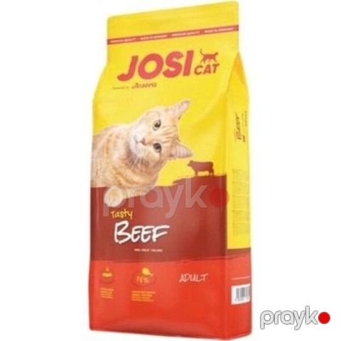 Pişiklər üçün quru yem Josera JosiCat Tasty Beef, mal əti, 18 kq — Bakı