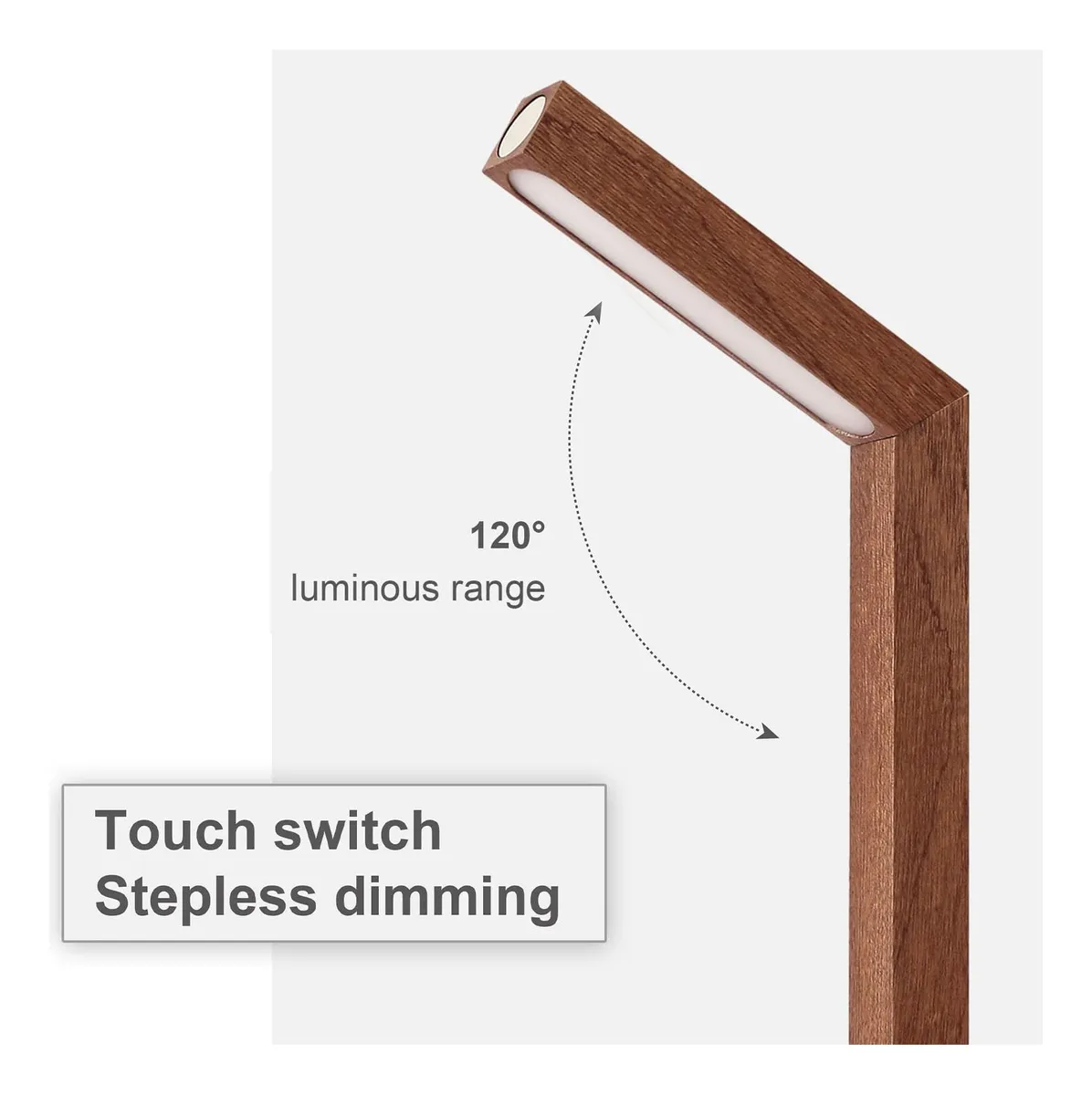 Hbgfhg Çoxfunksiyalı Taxta Masaüstü LED Lampa — Smartfon aksesuarları, Bakı (6)