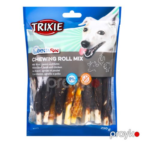 İtlər üçün məzə Trixie Denta Fun Chewing Roll Mix, 250 q — Bakı