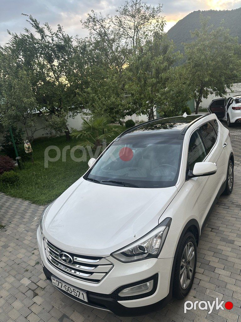 Hyundai Santa Fe, 2.0 L, 2014 il, 183 000 km — Avtomobillər, Bakı (9)