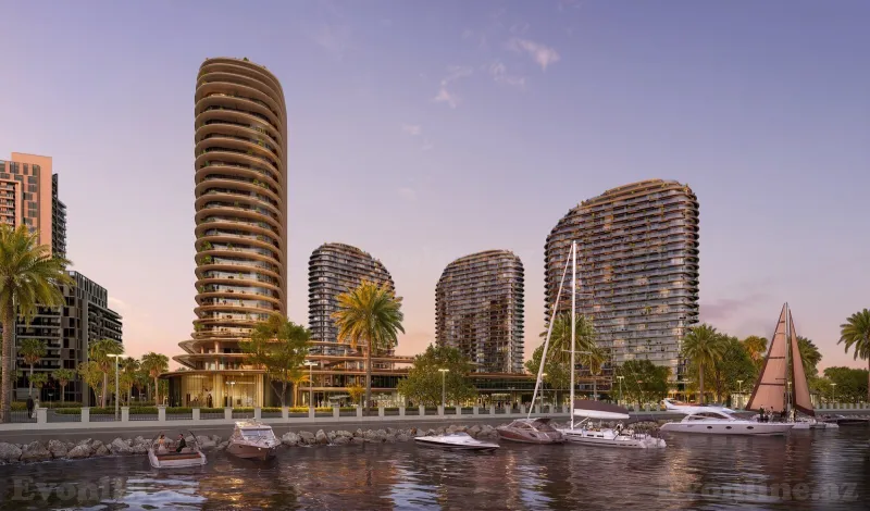 Satılır 1 otaqlı Mənzil Yeni tikili 299 m² Bakı, Sabunçu r., Sea Breeze — Bakı
