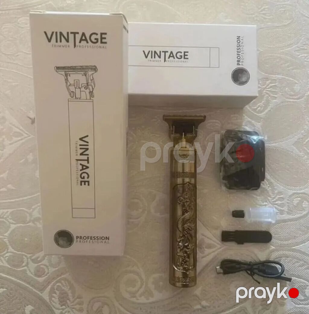 Məhsul: Vıntage T10 peşəkar trimmer Xüsusiyyətlər: - T-formalı kəsici — Bədən qayığı, Bakı (3)