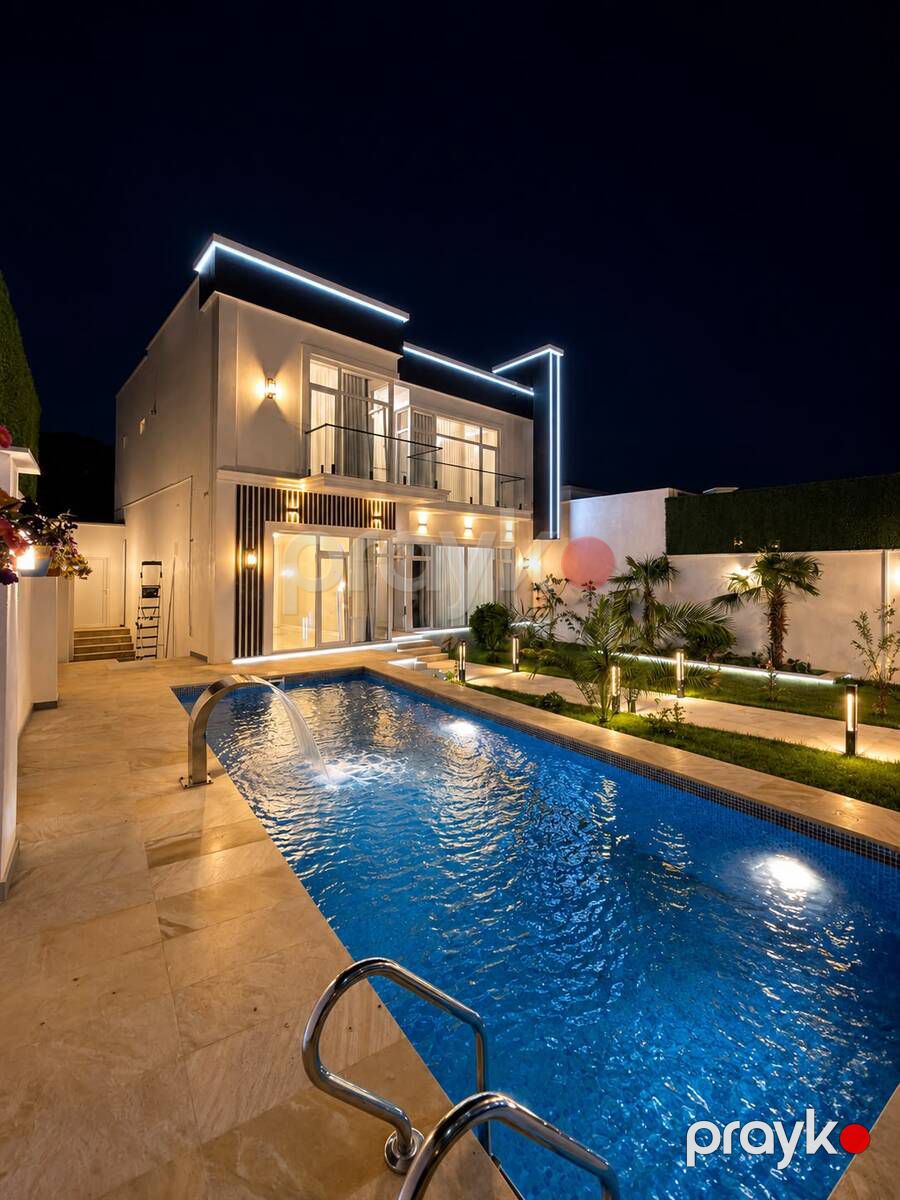Satılır 4 otaqlı həyət evi/bağ evi 200 m² — Ev, villa, Bakı (2)