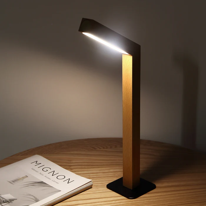 Hbgfhg Çoxfunksiyalı Taxta Masaüstü LED Lampa — Bakı