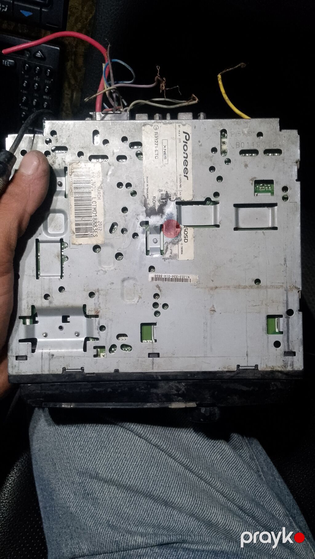 Pioneer Mıxtrax avtomobil maqnitofonu (DEH-5450SD) Salam pioner 5450 — Avtomobil akustikası, Bərdə (3)