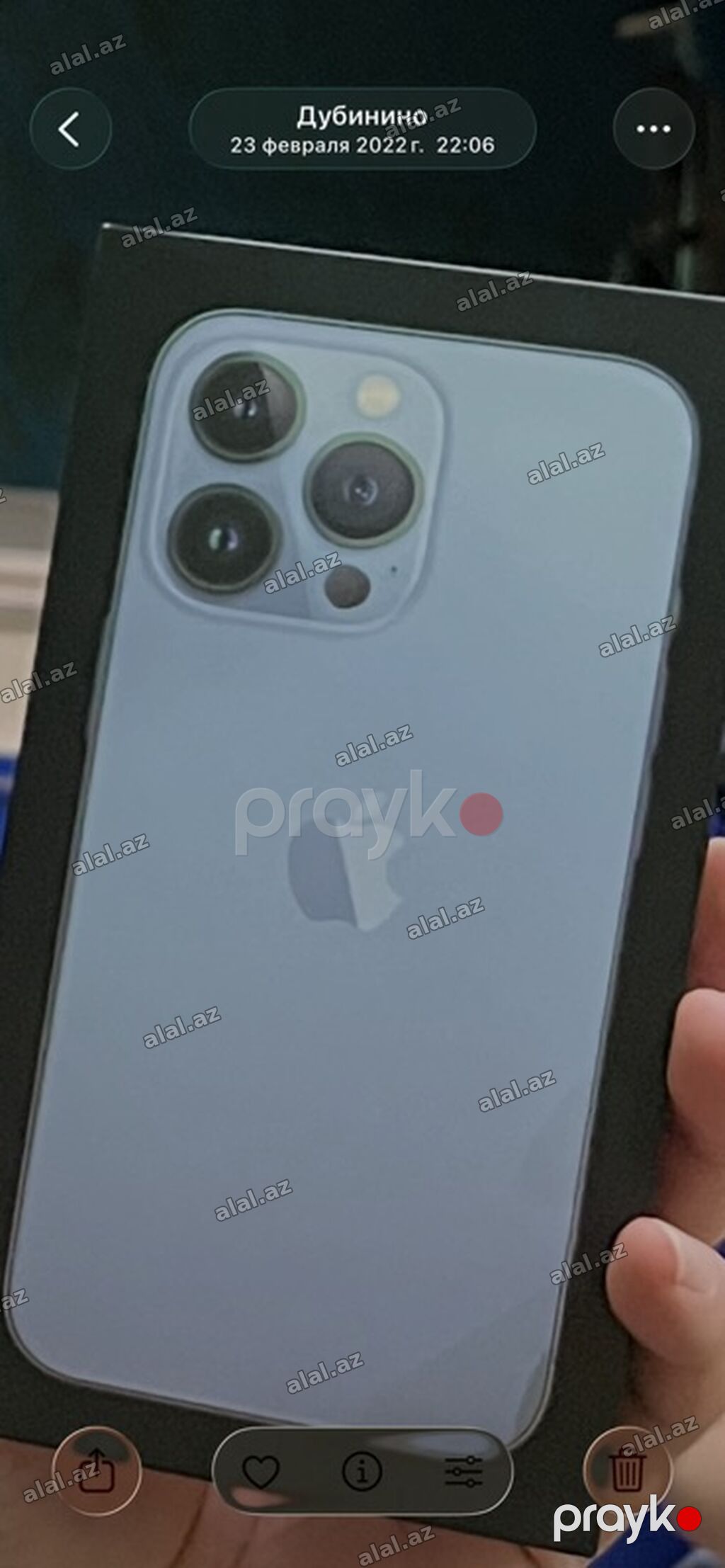 IPhone 13 Pro, 256 GB, Sierra Blue, Face ID — Elektronika, Bakı (4)