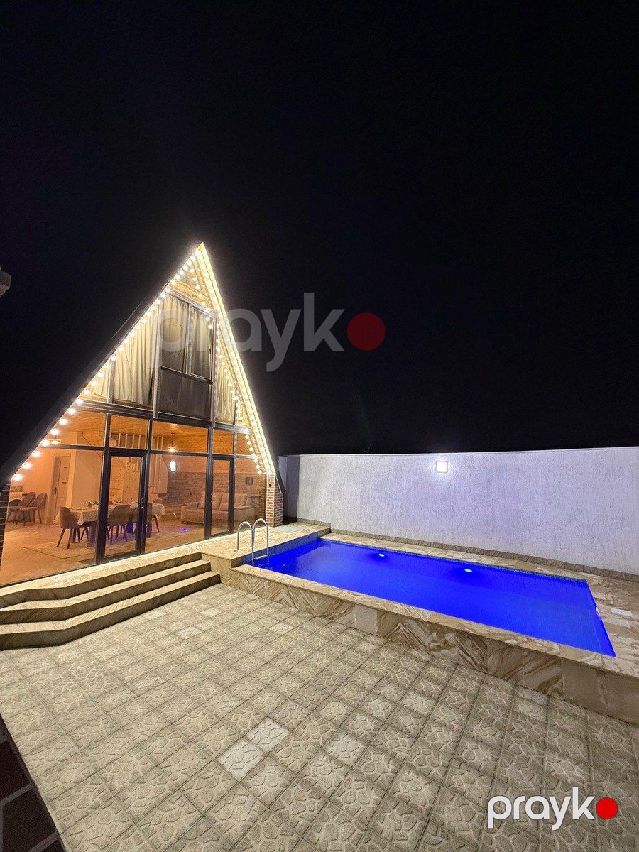 İcarəyə verilir 4 otaqlı həyət evi/bağ evi 100 m² — Ev, villa, Bakı (2)