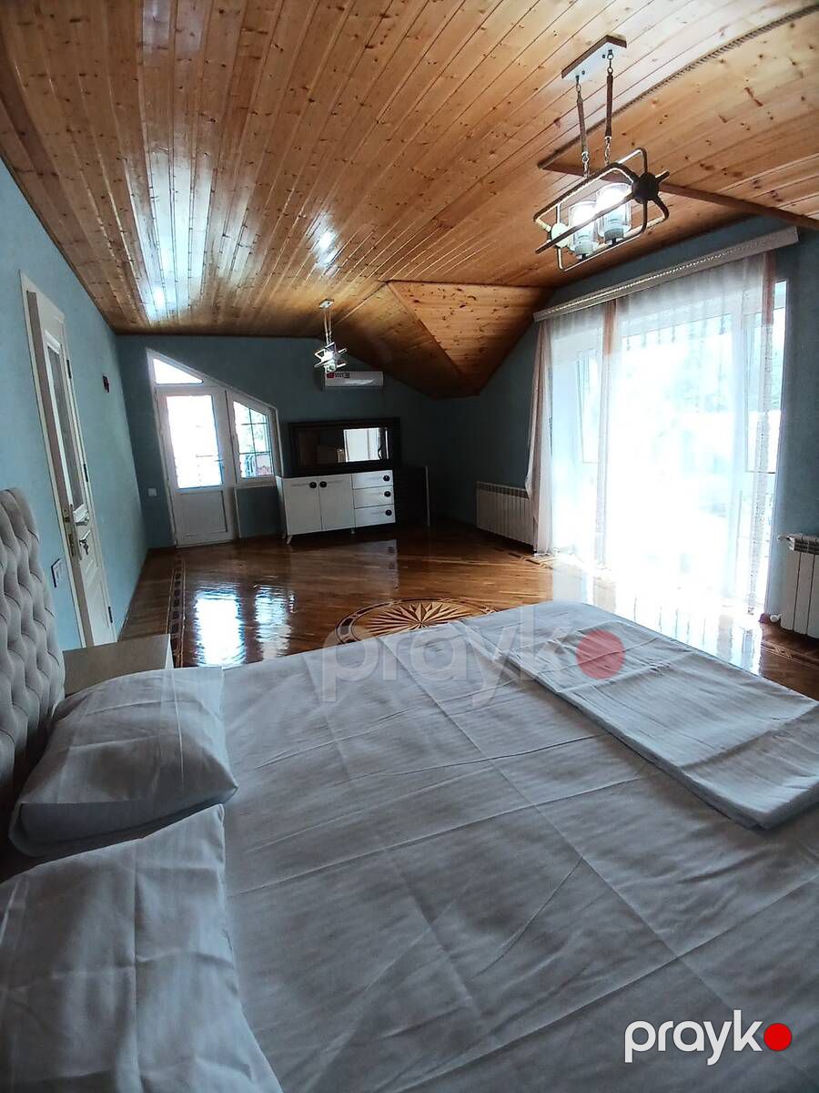 İcarəyə verilir 3 otaqlı həyət evi/bağ evi 100 m² — Ev, villa, Qəbələ (2)