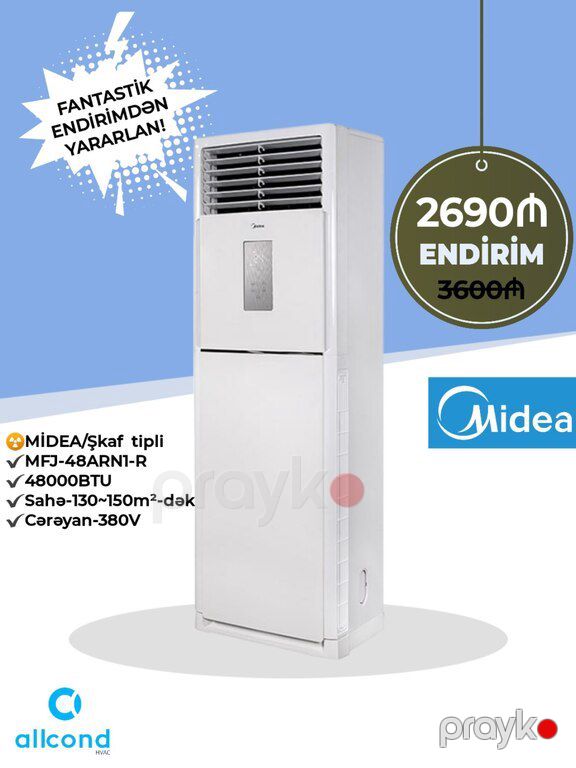 Kondisioner "Midea" — Ev texnikası, Bakı (6)