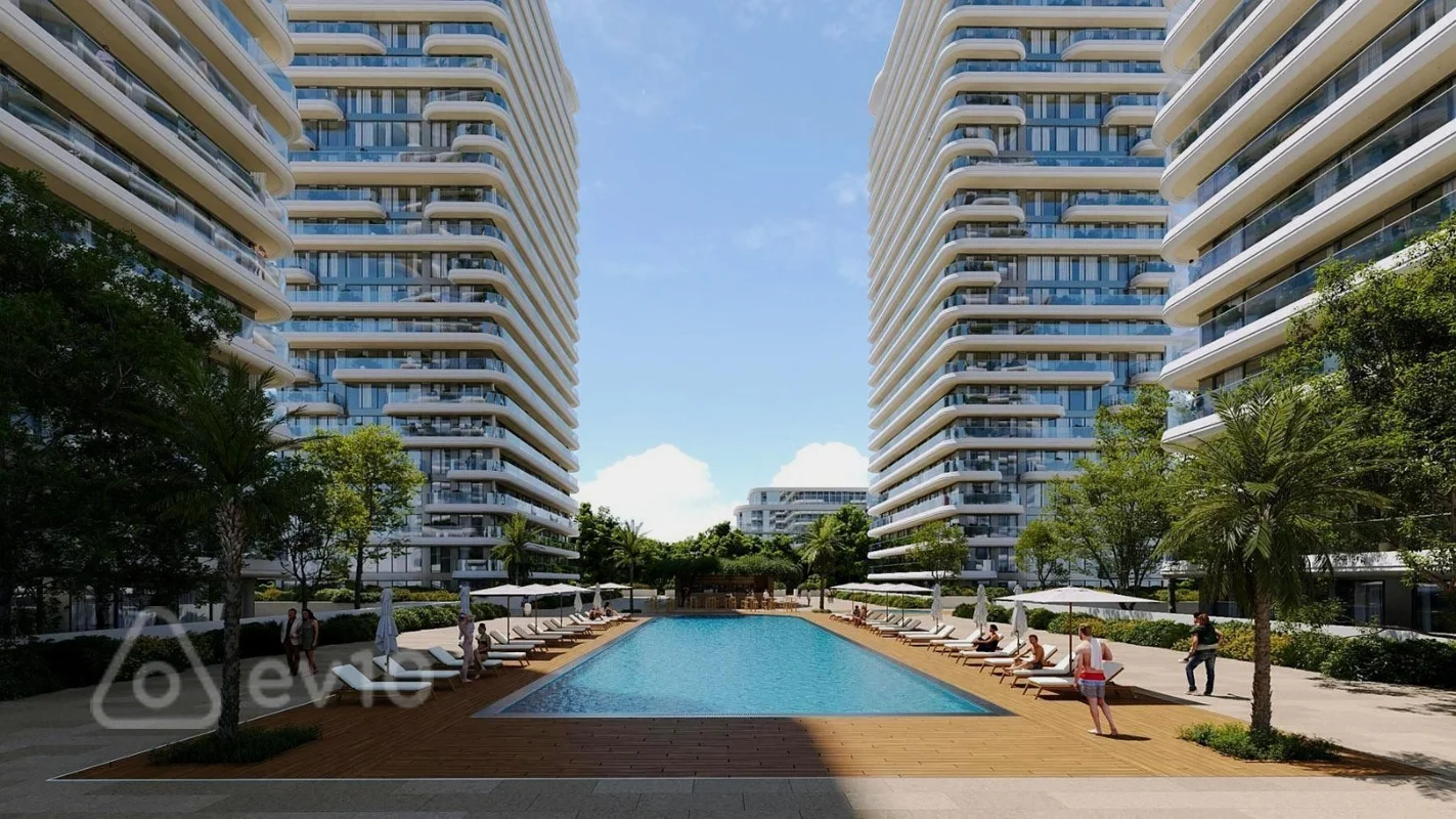 1 otaqlı mənzil, 56.3 m², Sea Breeze Resort — Bakı