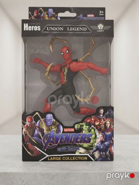 Fiqur Union Legend Heros Spider-Man Large Collection MK591, Superqəhrəmanlar, 3+ yaş, 1 əd, Plastik — Bakı