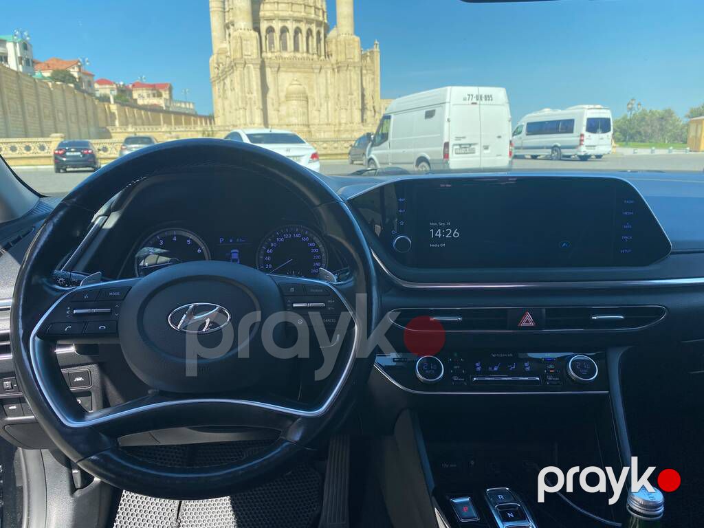 Hyundai Sonata, 2.0 L, 2019 il, 191 000 km — Avtomobillər, Bakı (9)
