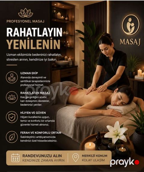 Relaks masaj, Kişilər üçün, Qadınlar üçün, Klinikada — Xırdalan