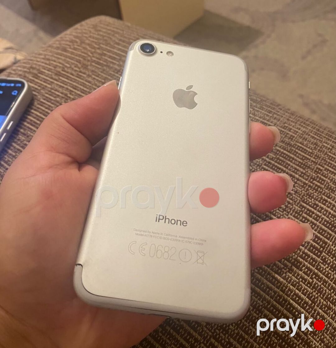 Apple iPhone 7 Silver 32GB — Smartfonlar, Bakı (2)