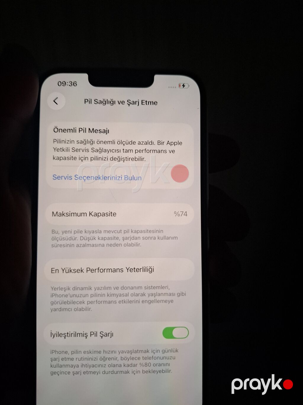 IPhone 13, Ağ, Face ID — Apple iPhone, Gəncə (7)