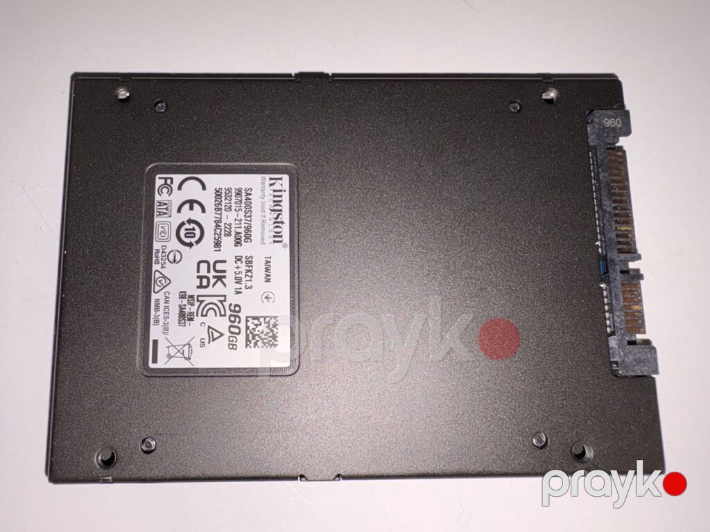Kingston 2.5" Sata SSD – 960 GB - Brend/model: Kingston SA400S37/960G — Sabit diskləri, Güzdək (2)