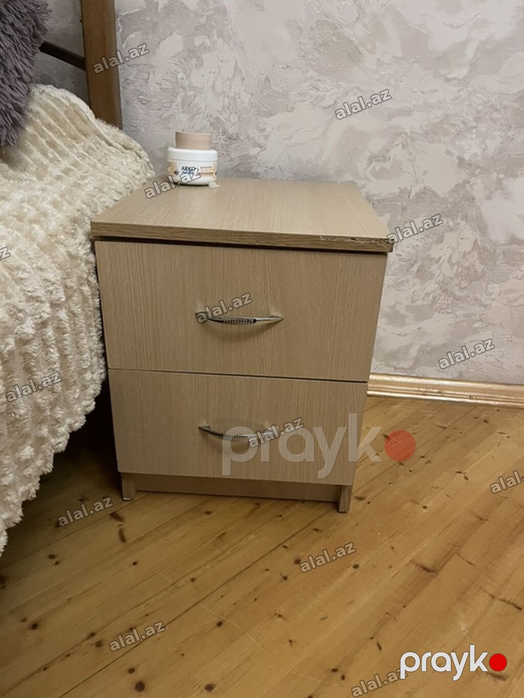 Yataq otağı mebel dəsti - Material: açıq palıd rəngli laminat/LDSP — Mebel, Bakı (3)
