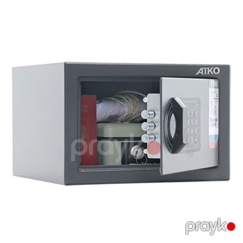 Mebel seyfi Aiko T-170 EL, elektron kodlu, qrafit, 170x260x230 mm — Bakı
