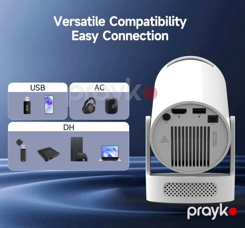 Proyektor "Magcubic 4K Pro Plus" — Səs texnikası, Bakı (11)