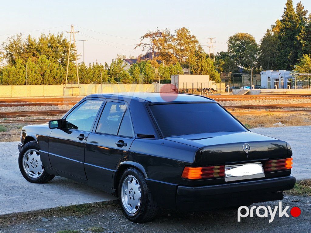 Mercedes 190, 2.0 L, 1990 il, 214 844 km — Avtomobillər, Bərdə (7)
