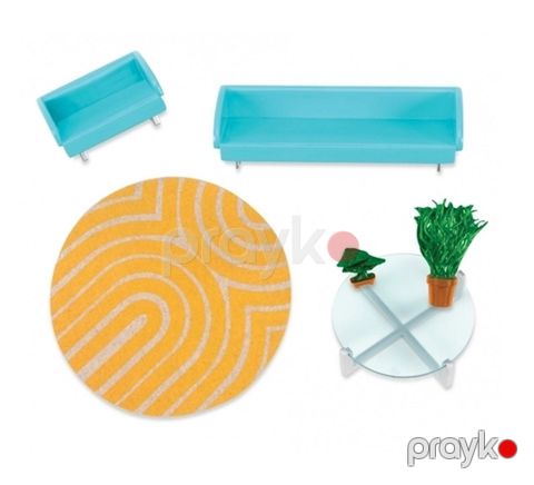 Qonaq otağı üçün oyuncaq mebel dəsti Lori, plastik/parça, 3+, rəngbərəng — Bakı