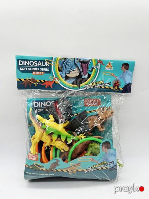 Fiqur dəsti Dinozavrlar, rəngbərəng, 20 əd, 3 yaş — Bakı