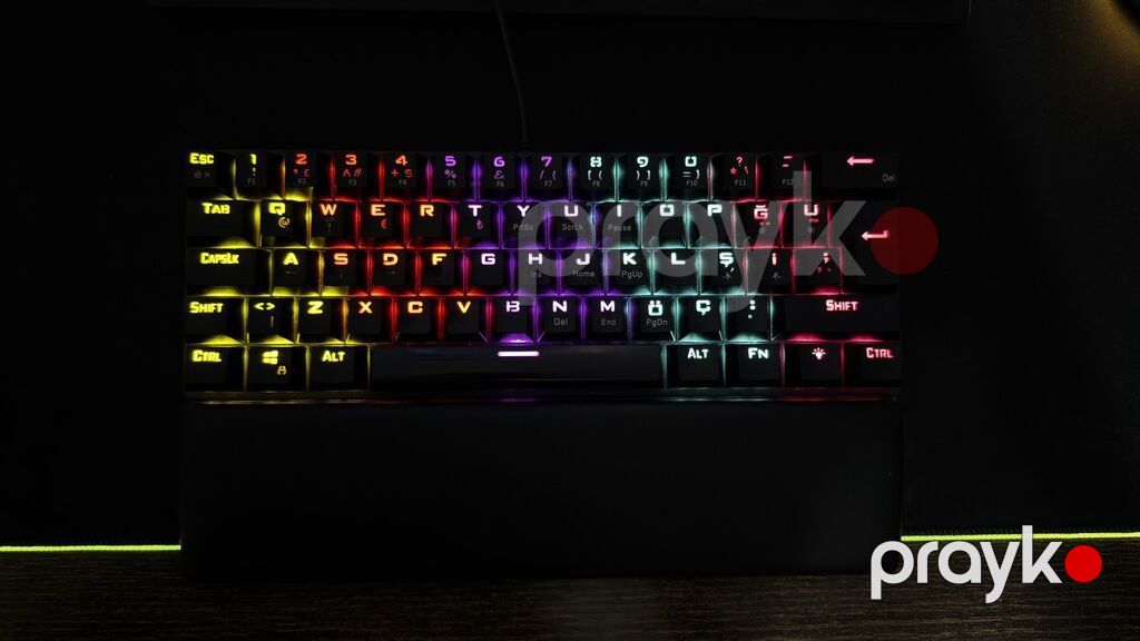 Rampage Ally K11 red switch 12 funksiyalı mexaniki klaviatura. Demək — Klaviaturalar və siçanlar, Bakı (2)