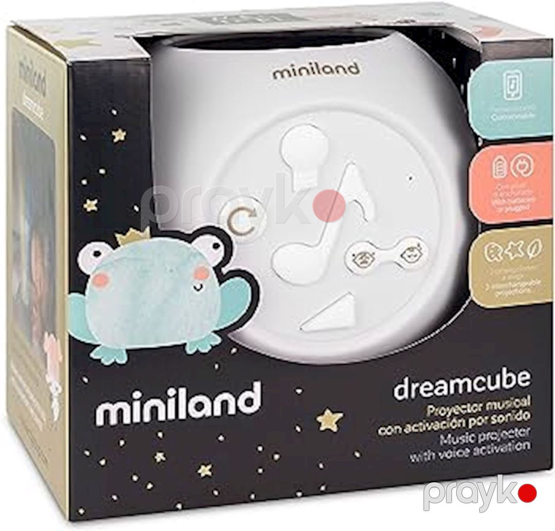 Gecə proyektoru Miniland Dream Cube Magical 89311, ağ — Mallar, Bakı (2)
