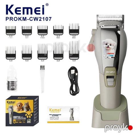 İt qirxan pişik qirxan Kemei PROKM-CW2107 ev heyvanları üçün tük — Bakı